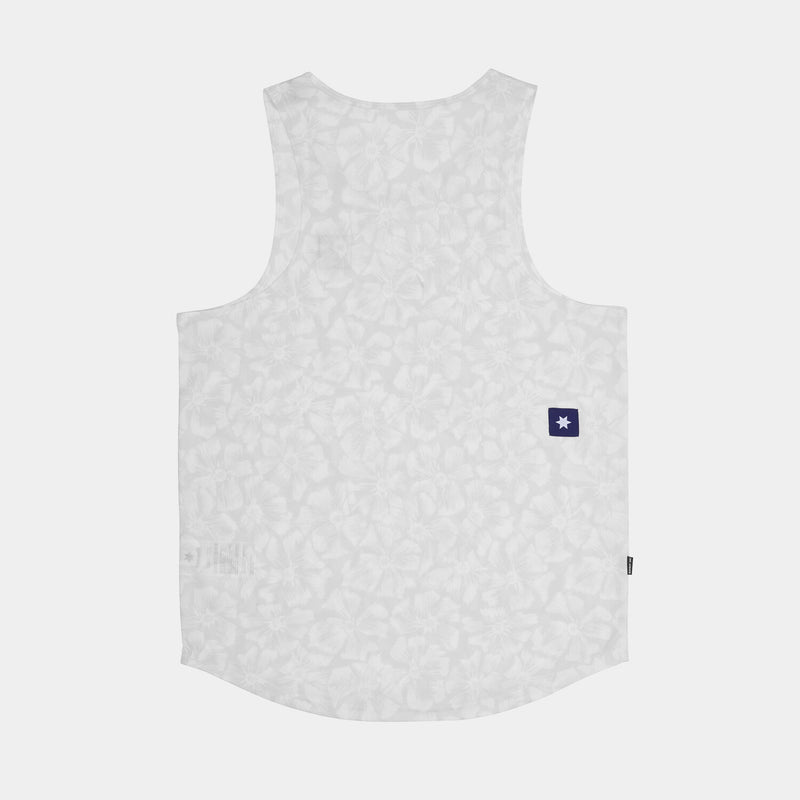 Saysky Flower Combat Singlet Hvid Flower 1030 NMRSI31C1030