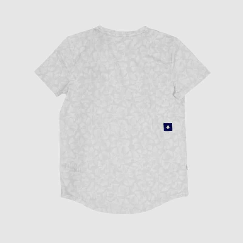 Saysky Flower Combat T-Shirt Hvid Flower 1030 NMRSS31C1030