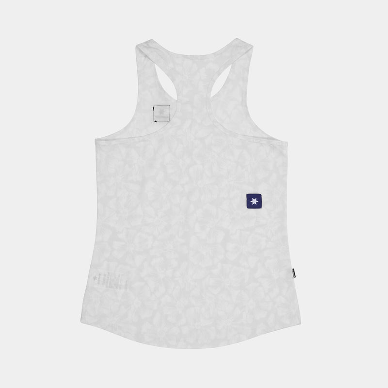 Saysky Flower Combat Singlet Hvid Flower 1030 NWRSI31C1030