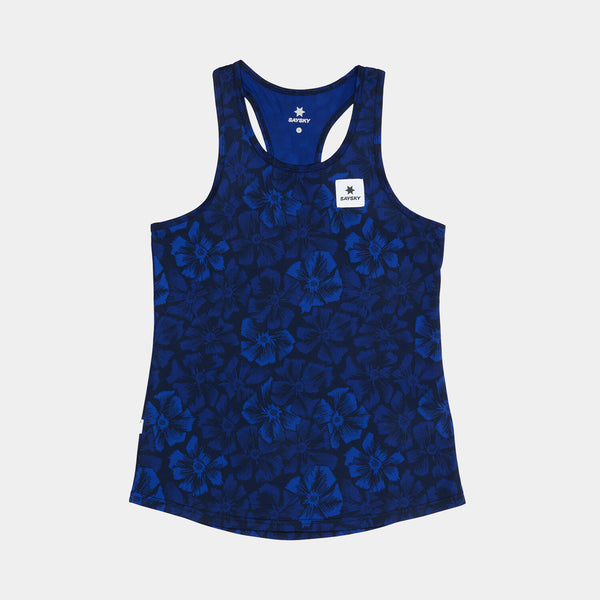 Saysky Flower Combat Singlet Blå Flower 1029 NWRSI31C1029