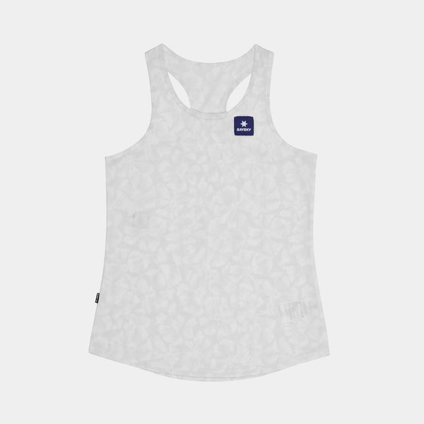 Saysky Flower Combat Singlet Hvid Flower 1030 NWRSI31C1030