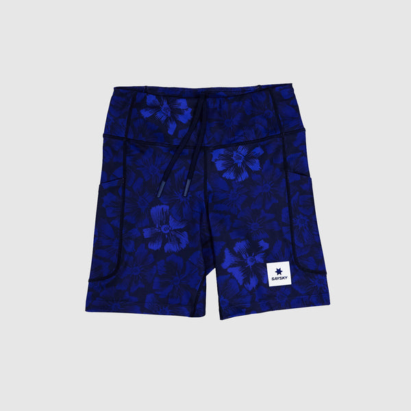 Saysky Flower Combat+ Short Tights 7" Blå Flower 1029 NWRST30C1029