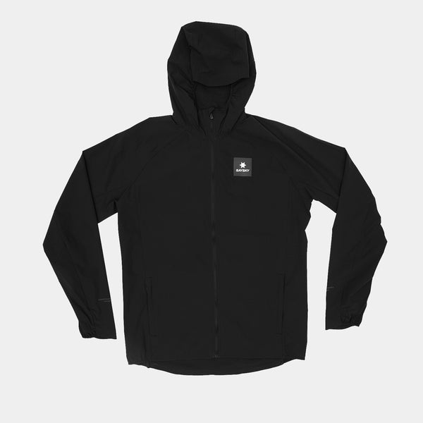 Saysky Clean Pace Flex Hooded Jacket Sort 901 XMRJA20C901