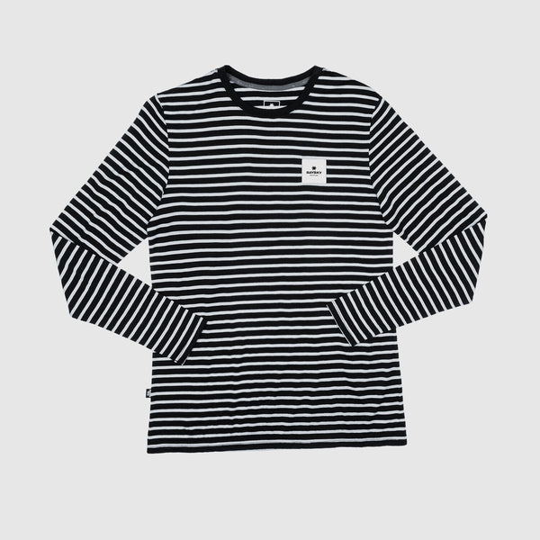Saysky Merino 165 Base Layer Long Sleeve Stripes 002 XMRLS40C002