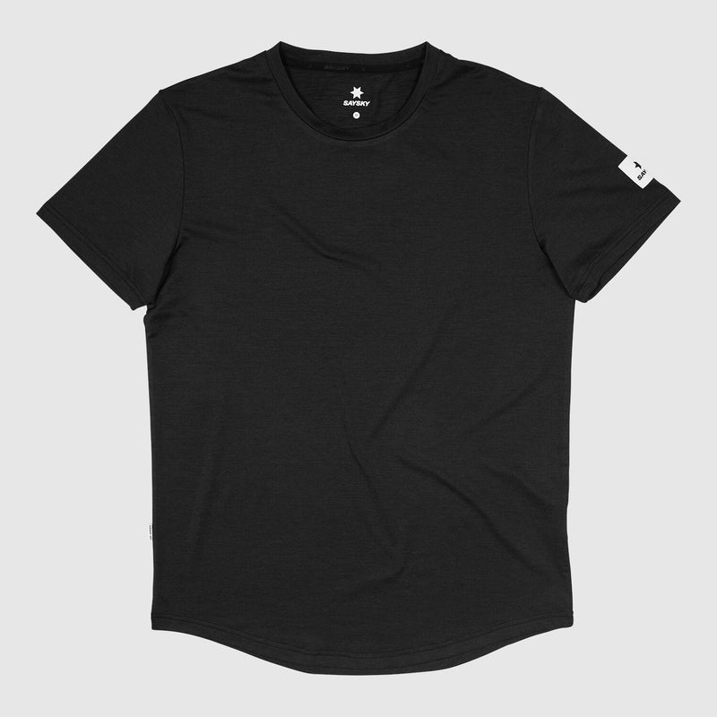 Saysky Clean Pace T-shirt Sort 9001 XMRSS20C9001