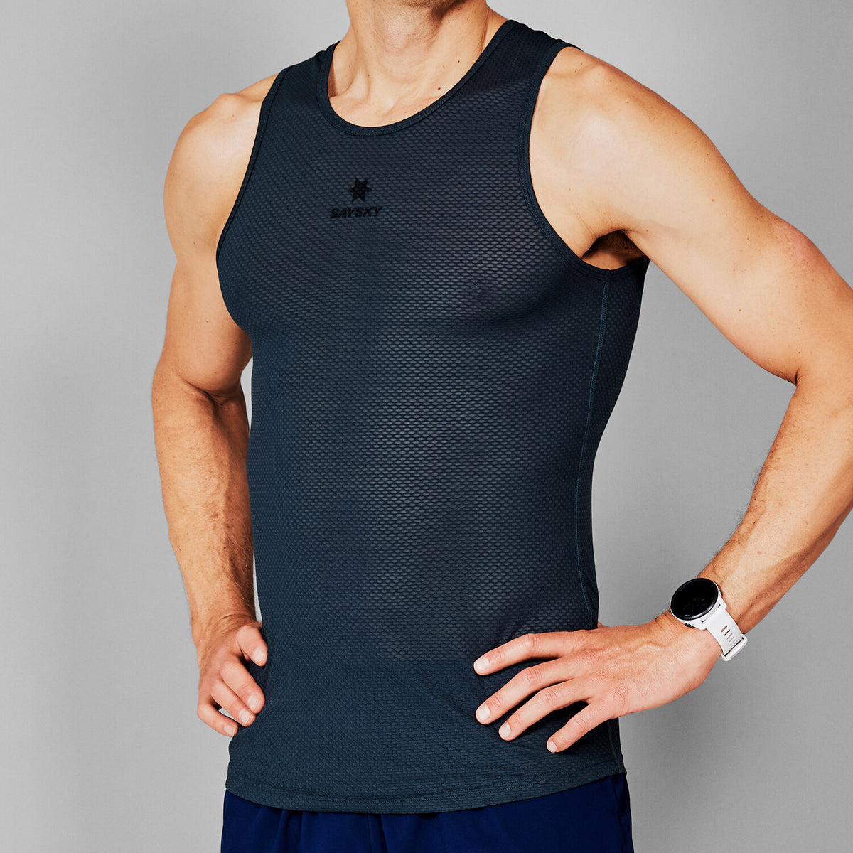 Saysky Mesh Base Layer Singlet Grå 601 XMRBL31C601