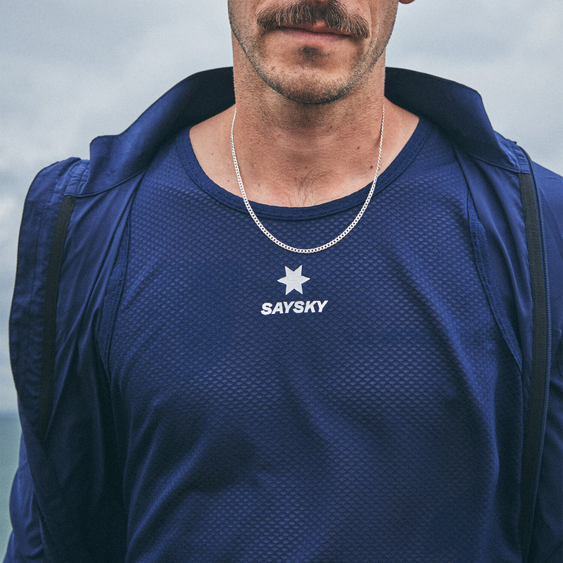 Saysky Mesh Base Layer Long Sleeve Blå 201 XMRBL32C201