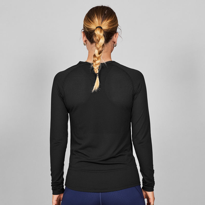 Saysky Mesh Base Layer Long Sleeve Sort 901 XMRBL32C901