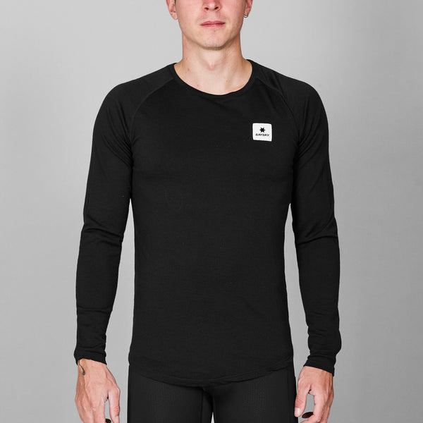 Saysky Merino 165 Base Layer Long Sleeve Sort 901 XMRLS40C901
