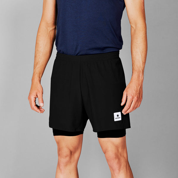 Saysky 2 in 1 Pace Shorts 5'' Sort 901 XMRSH20C901