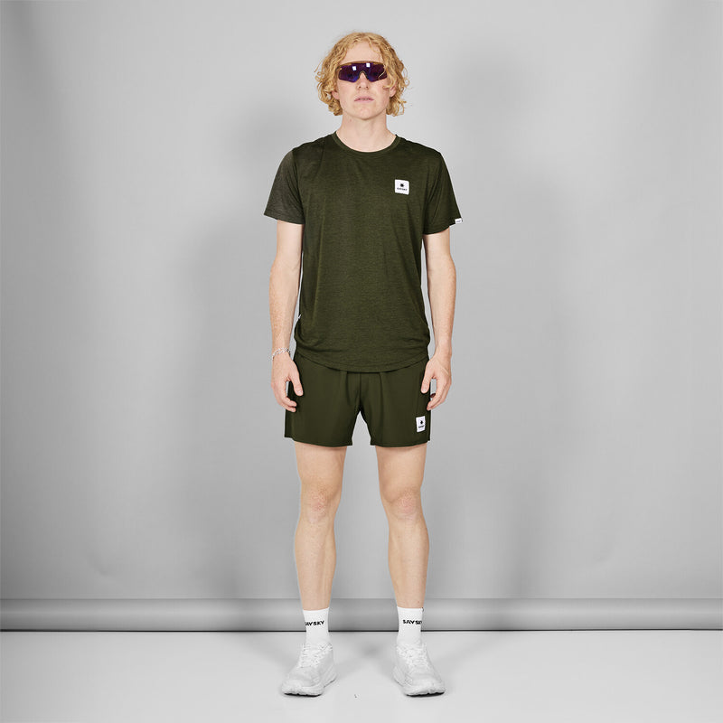 Saysky Pace Shorts 5'' Grøn 301 XMRSH21C301