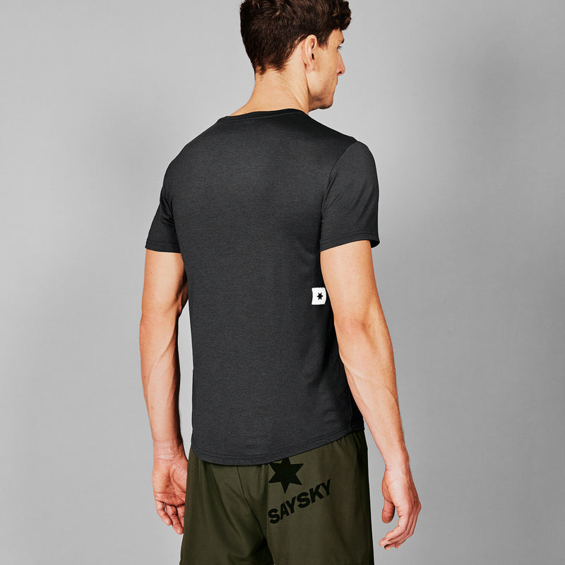Saysky Clean Pace T-shirt Sort 9001 XMRSS20C9001