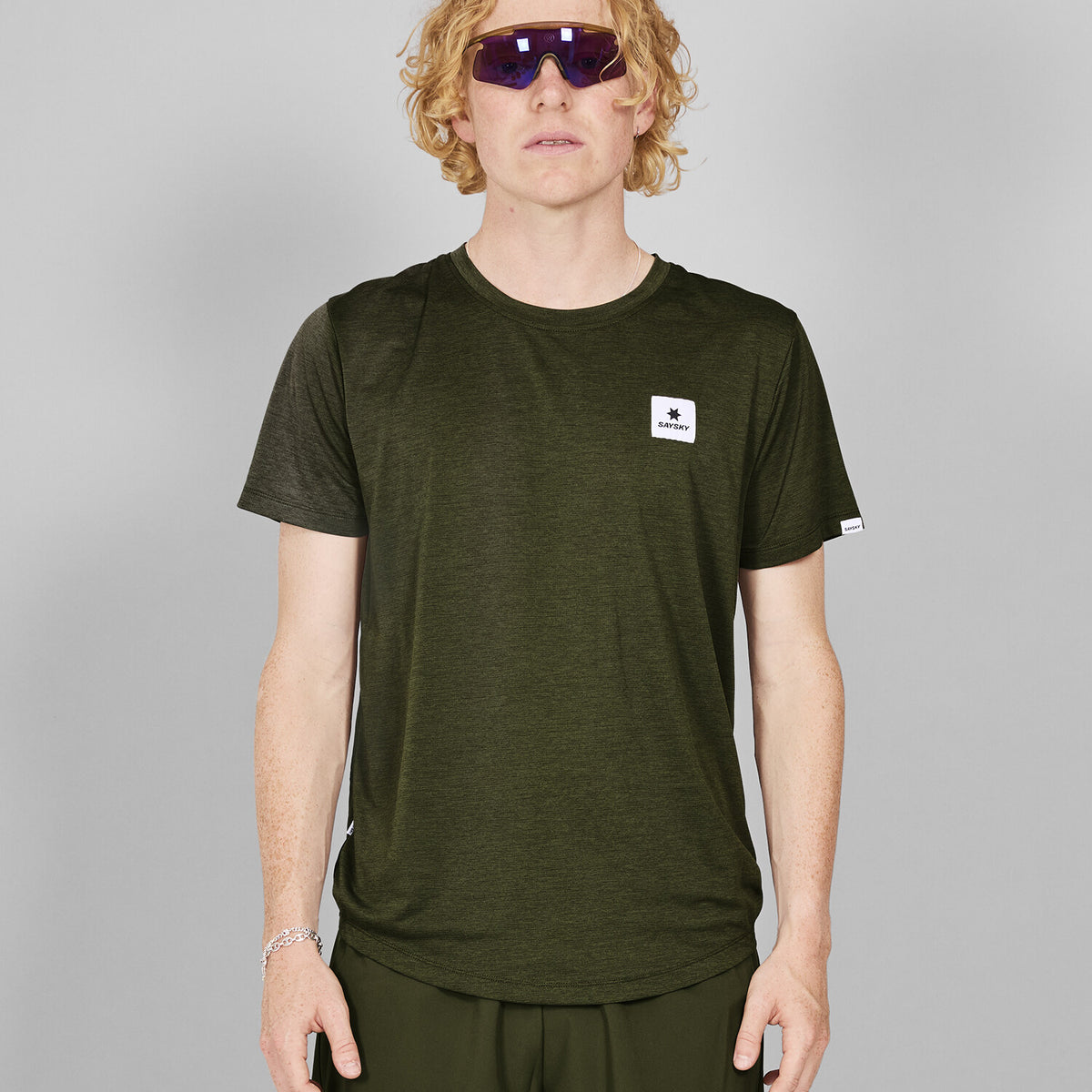 Saysky Clean Combat Pro T-shirt Grøn 301 XMRSS30C301