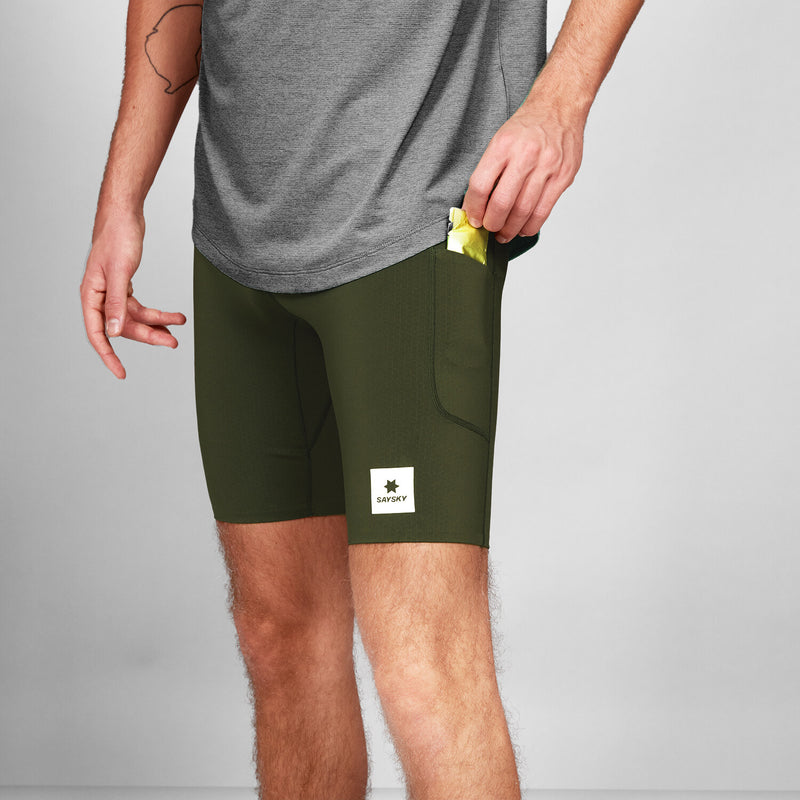 Saysky Combat+ Short Tights 9'' Grøn 301 XMRST31C301