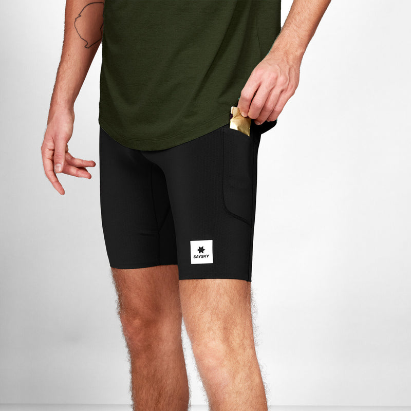 Saysky Combat+ Short Tights 9'' Sort 901 XMRST31C901