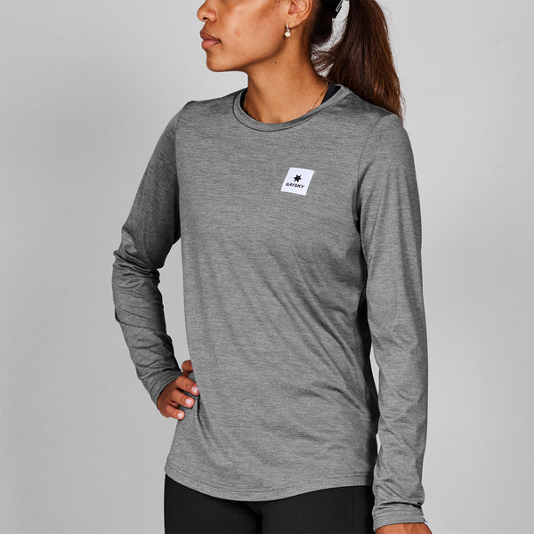Saysky Pace Long Sleeve Grå 6004 XWRLS20C6004