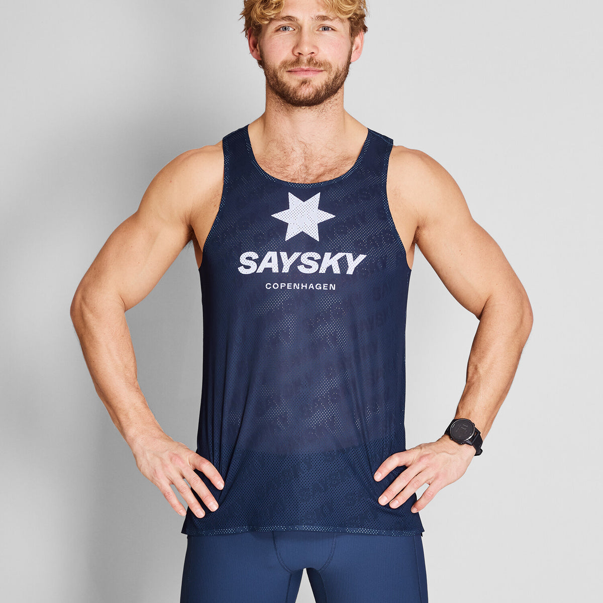 Saysky Flow Air Singlet Blå 201 NMRSI62C201