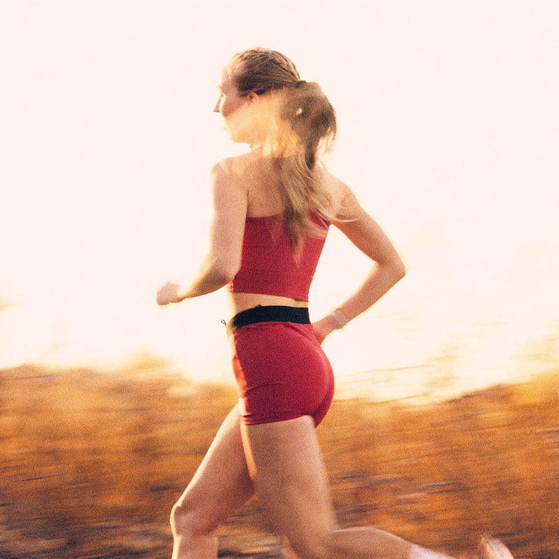 Saysky Flow Race Crop Top Rød 506 NWRSB61C506