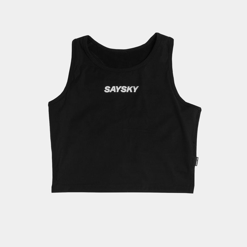 Saysky Flow Race Crop Top Sort 901 XWRSB61C901