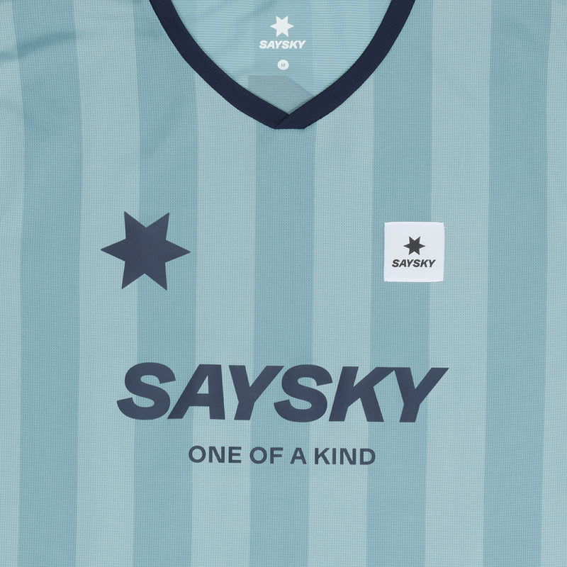 Saysky Combat T-shirt Blå Stripes 007 NMRSS31C007
