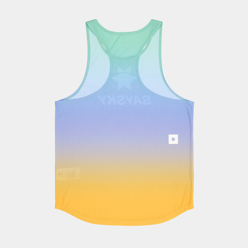 Saysky Drip Dye Flow Singlet Lilla/Grøn/Gul Drip Dye 1033 NMRSI60C1033