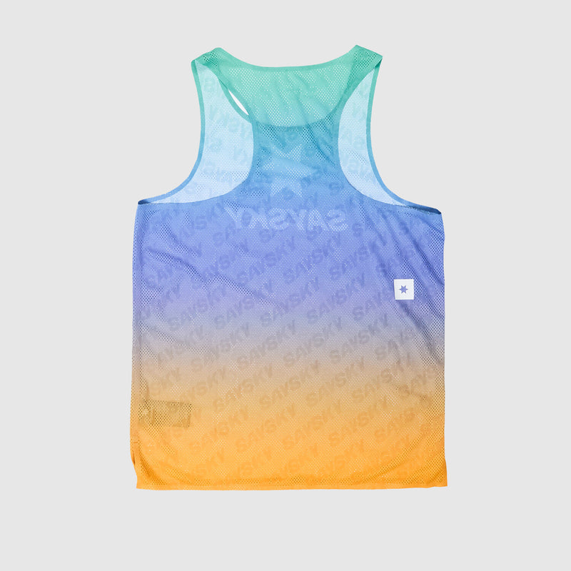 Saysky Drip Dye Flow Air Singlet Lilla/Grøn/Gul Drip Dye 1033 NMRSI62C1033