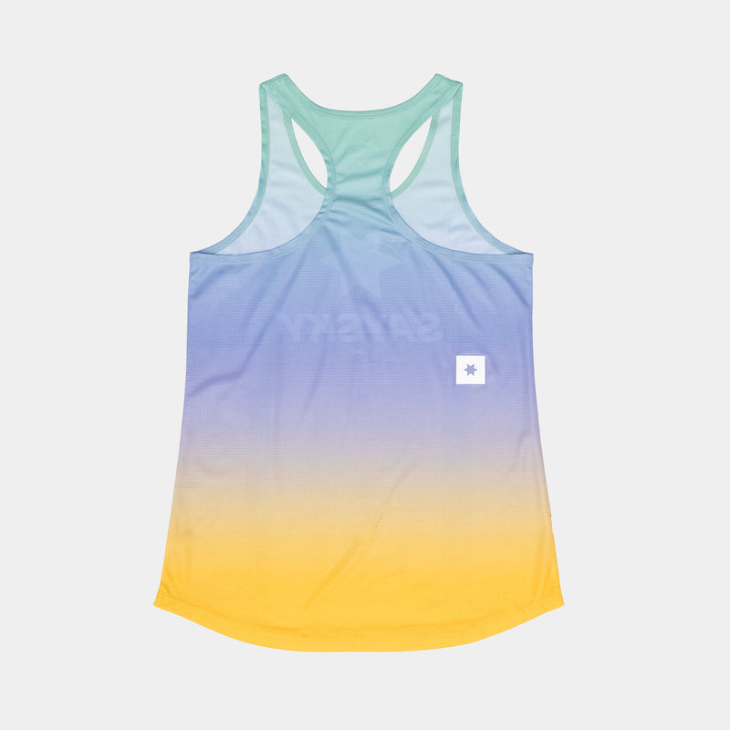 Saysky Drip Dye Flow Singlet Lilla/Grøn/Gul Drip Dye 1033 NWRSI60C1033