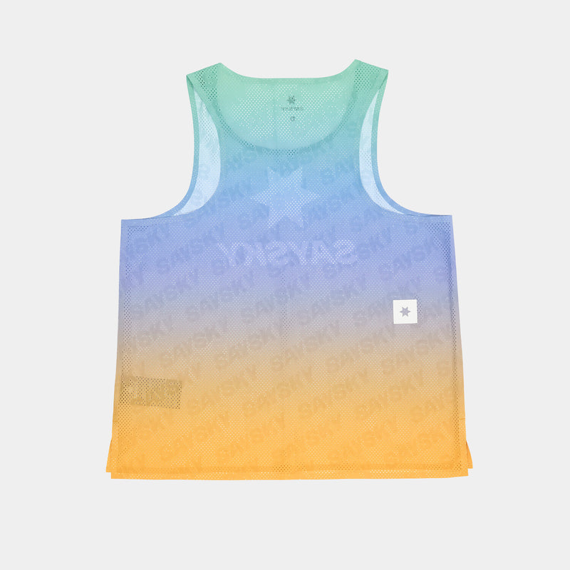 Saysky Drip Dye Flow Air Singlet Lilla/Grøn/Gul Drip Dye 1033 NWRSI62C1033
