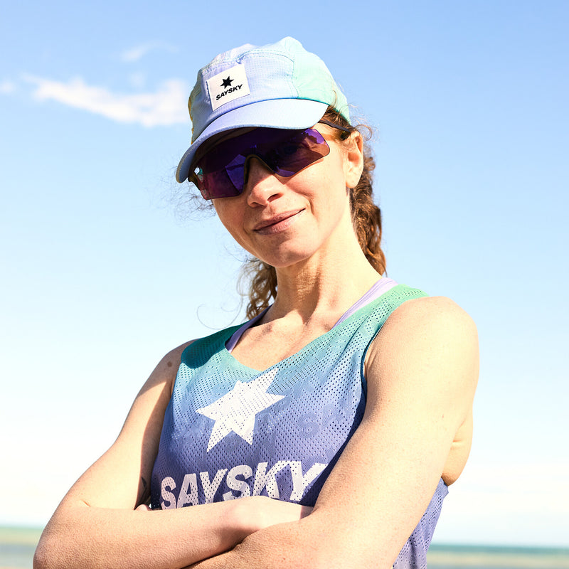 Saysky Flow Cap Blå/Gul/Grøn Drip Dye 1032 NUACA201C1032