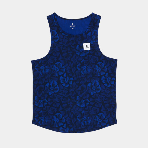 Saysky Flower Combat Singlet Blå Flower 1029 NMRSI31C1029