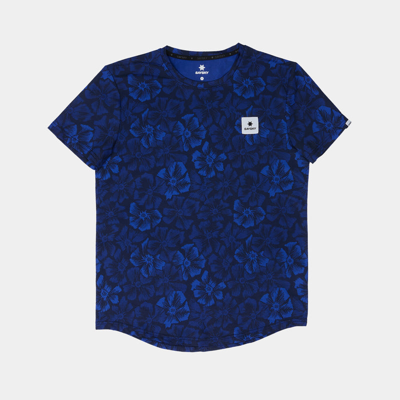 Saysky Flower Combat T-Shirt Blå Flower 1029 NMRSS31C1029