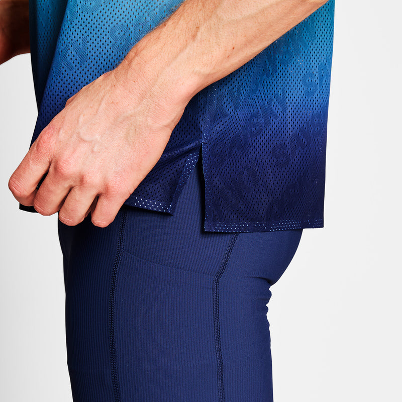 Saysky Drip Dye Flow Air Singlet Blå/Gul/Grøn Drip Dye 1032 NMRSI62C1032