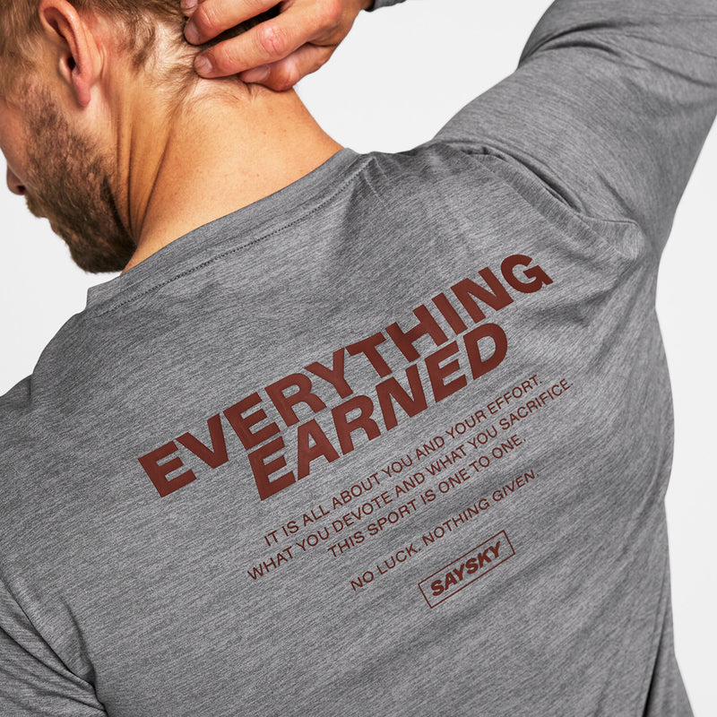Saysky Statement Pace Long Sleeve Grå 6004 OMRLS22C6004