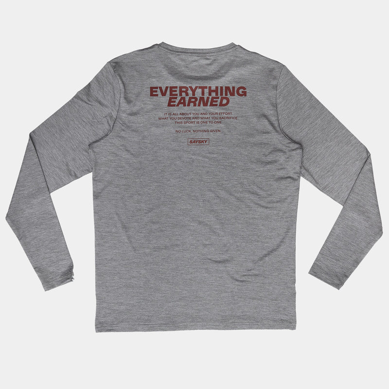 Saysky Statement Pace Long Sleeve Grå 6004 OMRLS22C6004