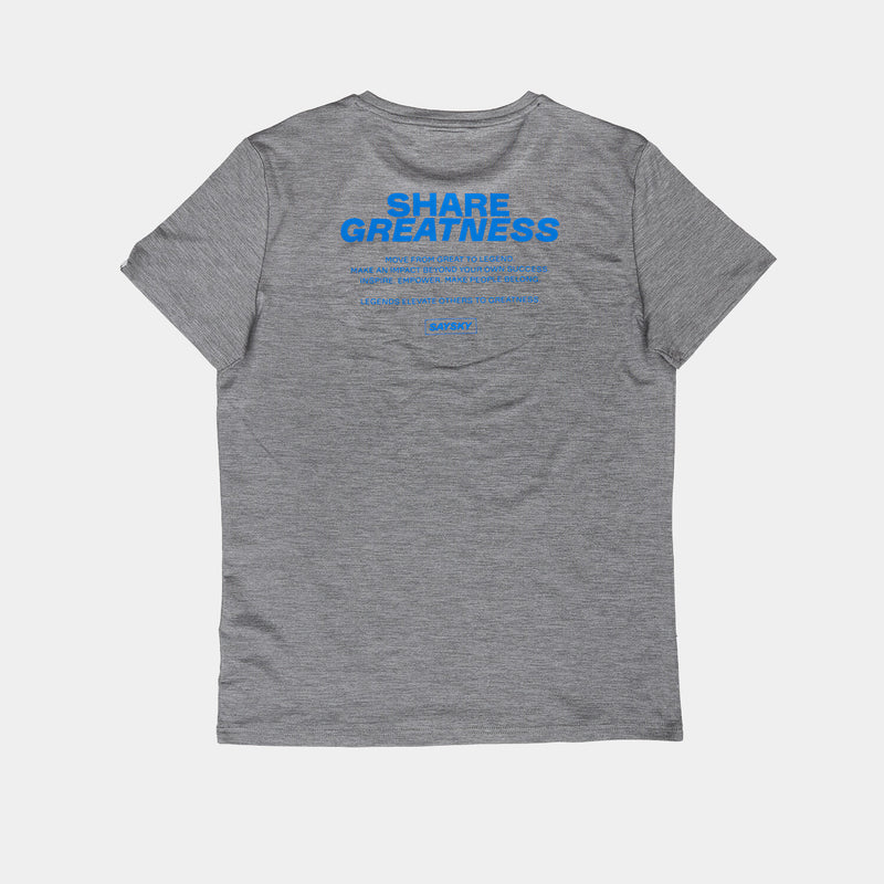 Saysky Statement Pace T-Shirt Grå 6004 OMRSS21C6004