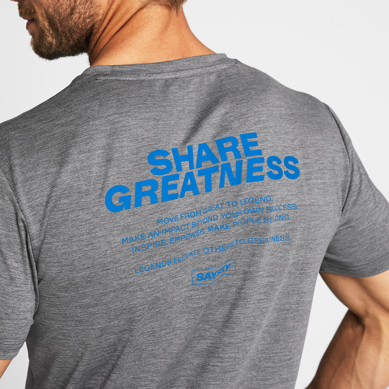 Saysky Statement Pace T-Shirt Grå 6004 OMRSS21C6004