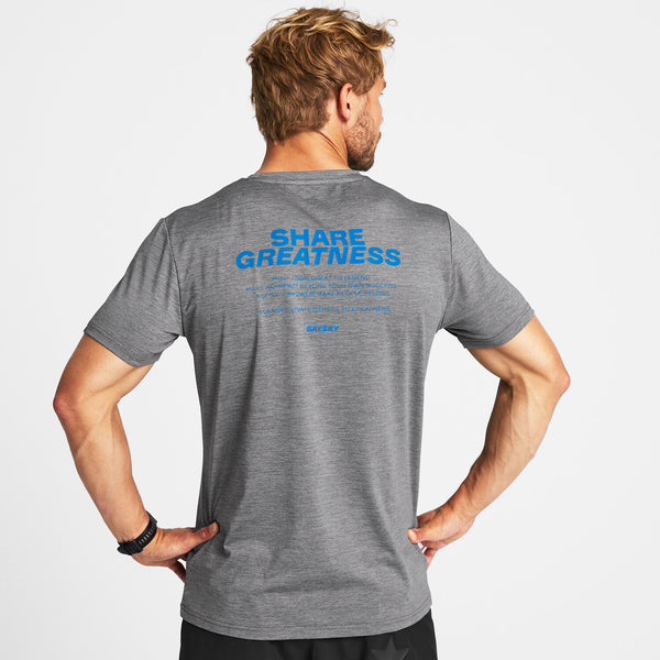Saysky Statement Pace T-Shirt Grå 6004 OMRSS21C6004