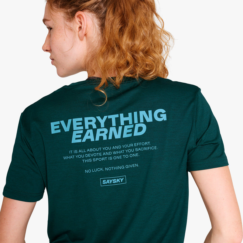 Saysky Statement Pace T-Shirt Grøn 3010 OMRSS21C3010