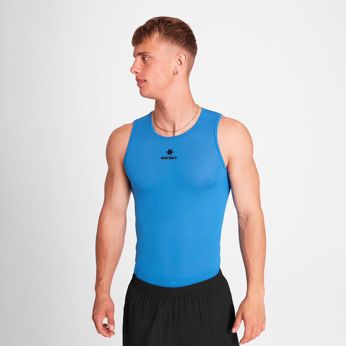 Saysky Mesh Base Layer Singlet Blå 220 OMRBL31C220