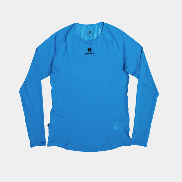 Saysky Mesh Base Layer Long Sleeve Blå 220 OMRBL32C220