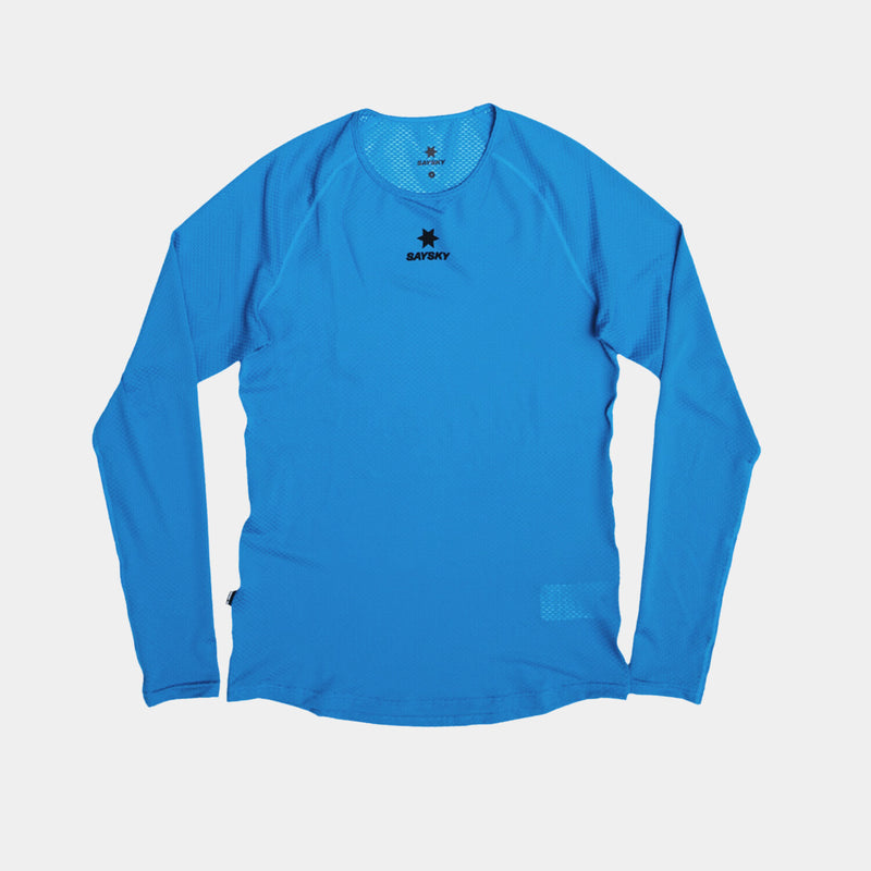 Saysky Mesh Base Layer Long Sleeve Blå 220 OMRBL32C220