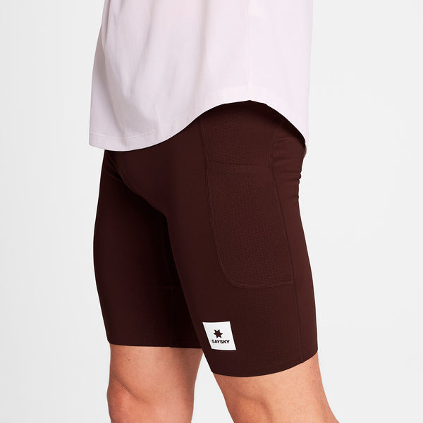 Saysky Combat+ Short Tights 9'' Rød 508 OMRST31C508