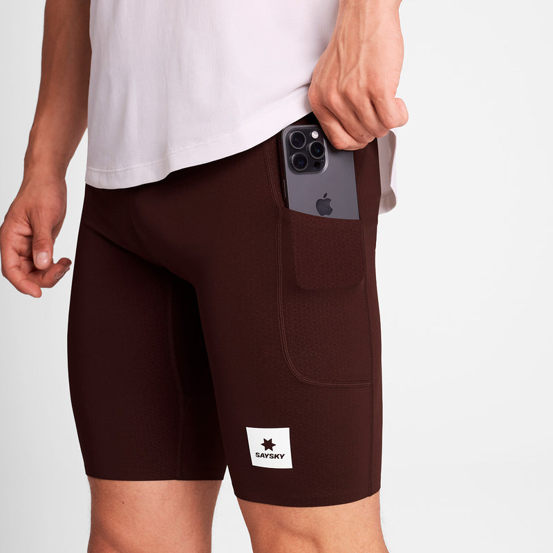 Saysky Combat+ Short Tights 9'' Rød 508 OMRST31C508