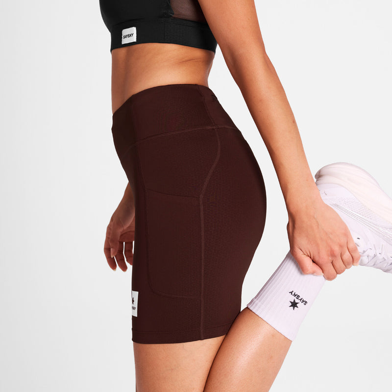 Saysky Combat+ Short Tights 7'' Rød 508 OWRST30C508