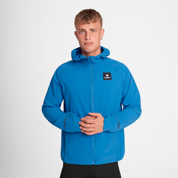 Saysky Clean Pace Flex Hooded Jacket Blå 220 OMRJA20C220