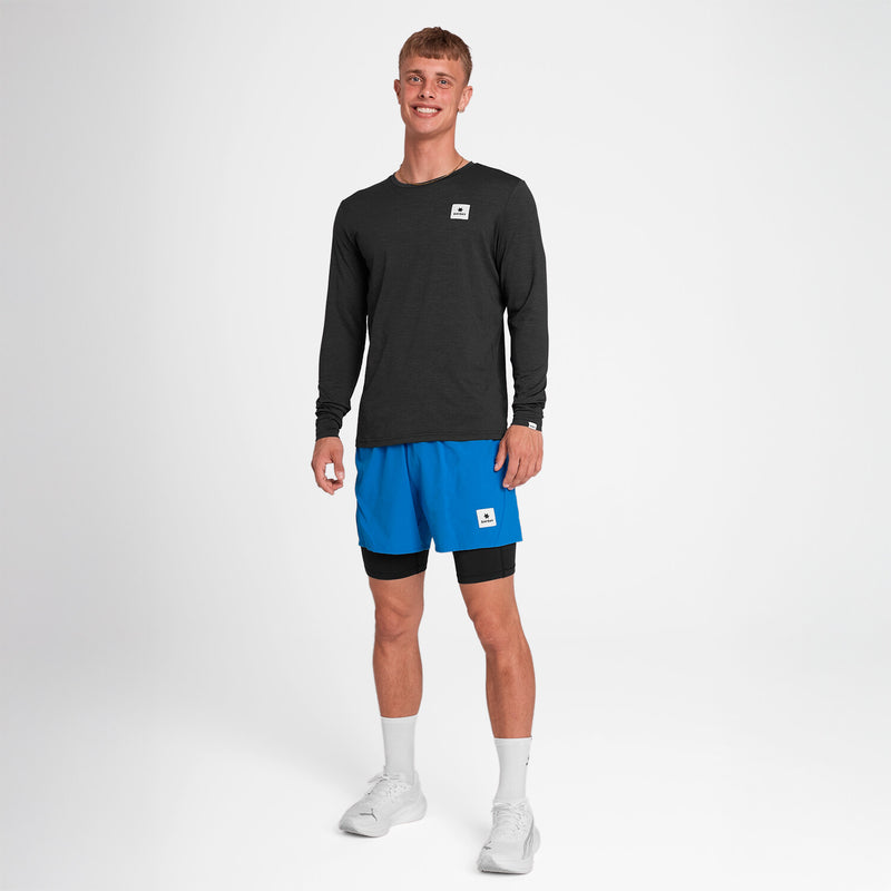 Saysky 2 in 1 Pace Shorts 5'' Blå 220 OMRSH20C220