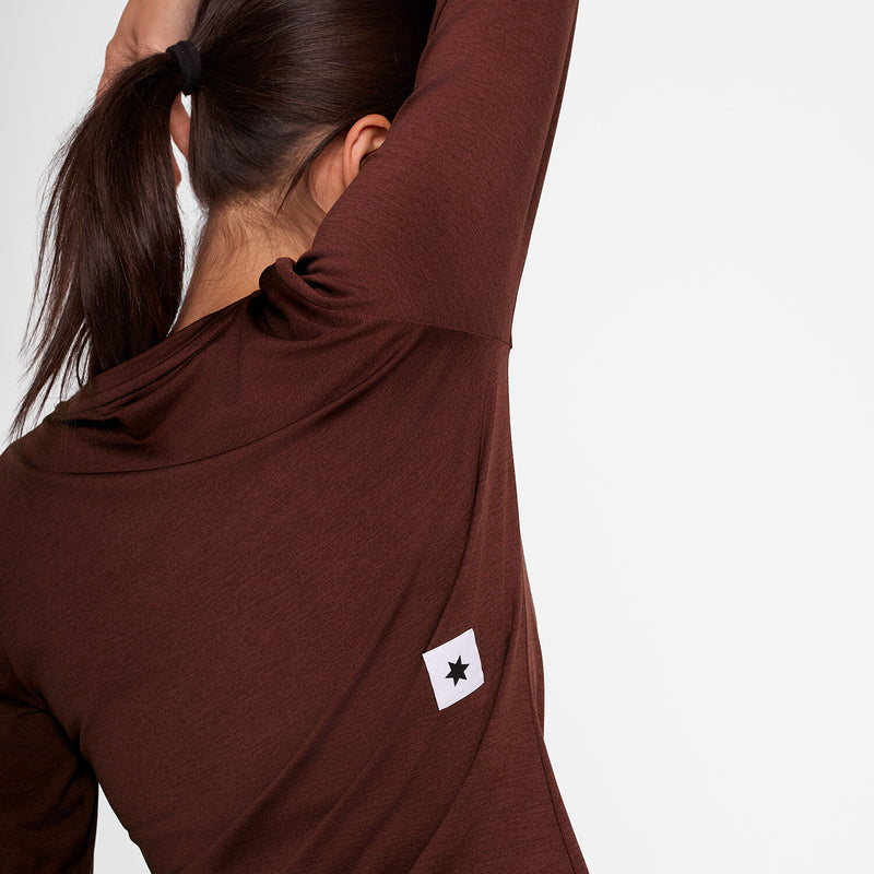 Saysky Logo Pace Long Sleeve Rød 5008 OWRLS20C5008