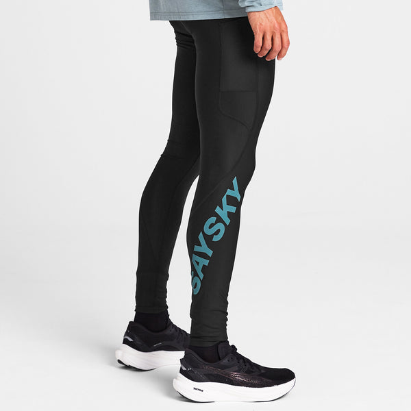 Saysky Logo Motion+ Tights Sort 901 OMRLT51C901
