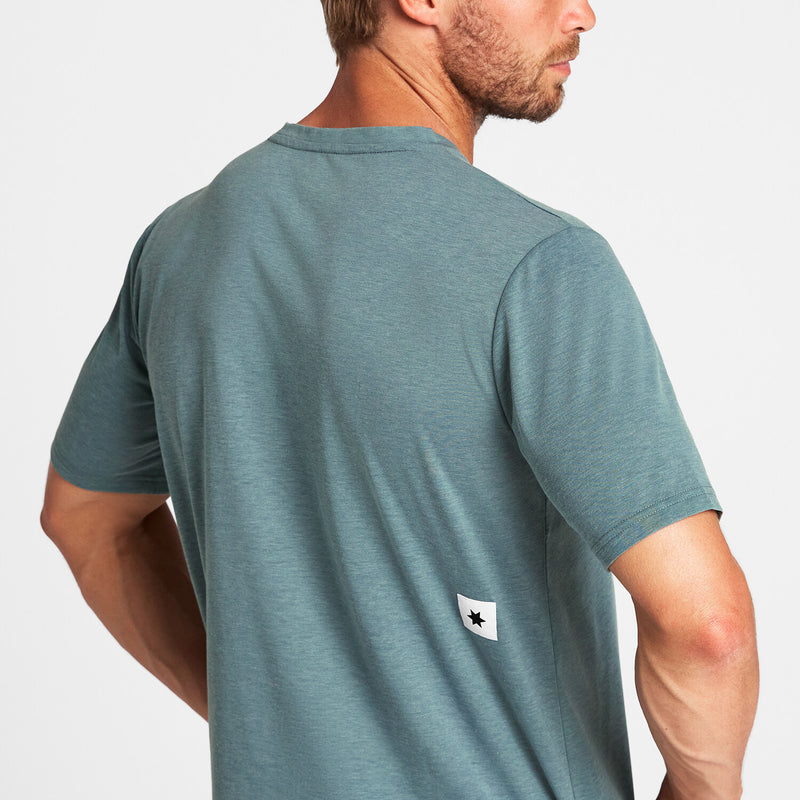 Saysky Clean Motion T-shirt Blå 2015 OMRSS51C2015