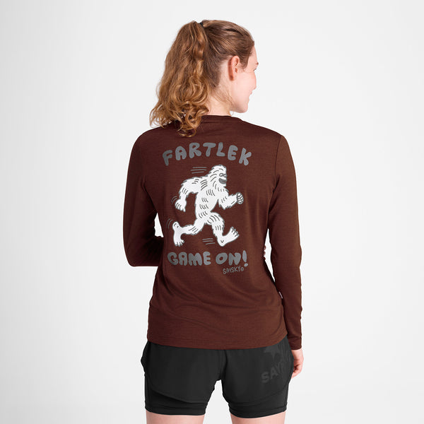 Saysky Statement Pace Long Sleeve Rød 5008 OWRLS22C5008